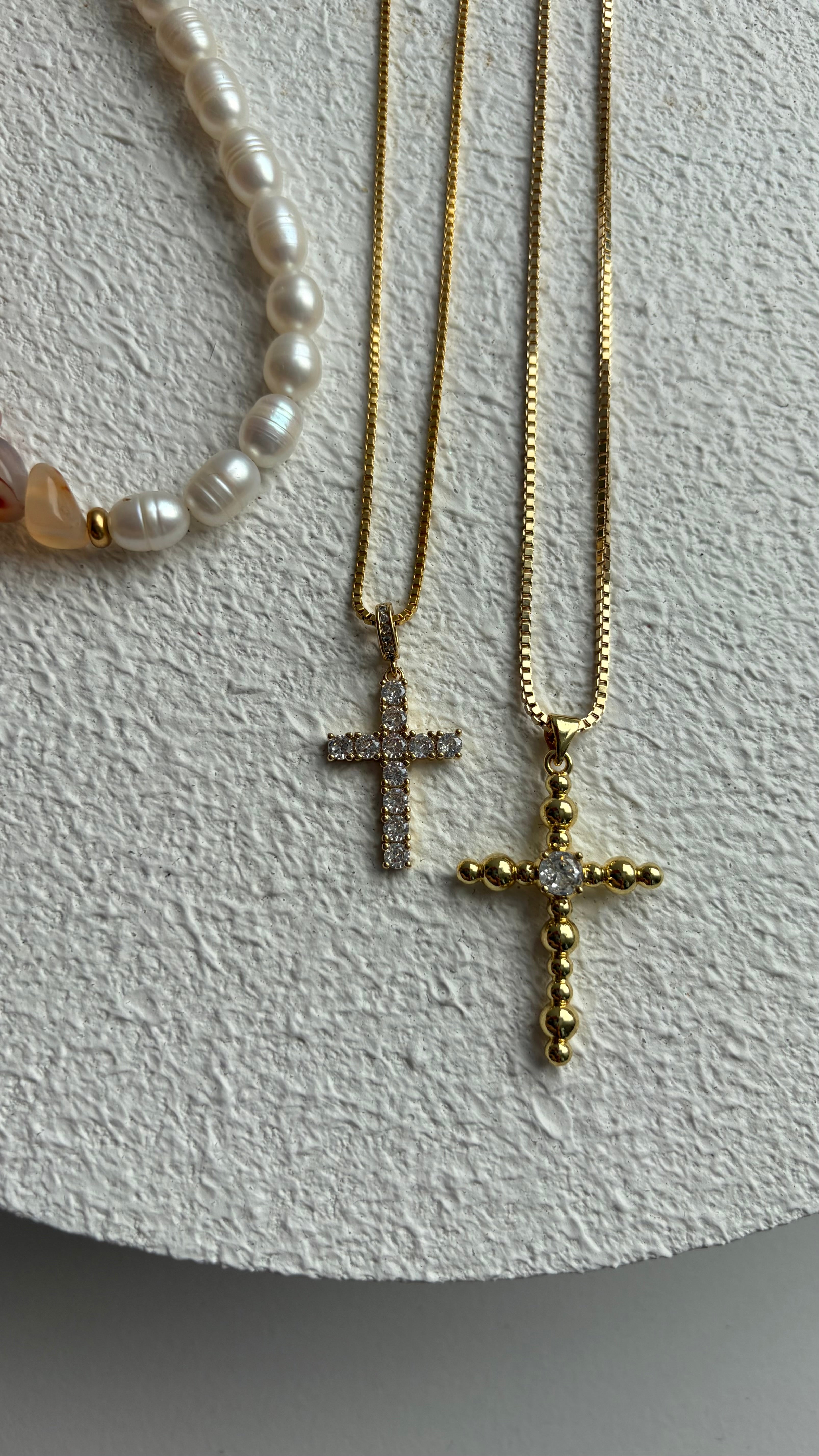 Noelia Cross Necklace