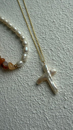 Fabiola Cross Necklace