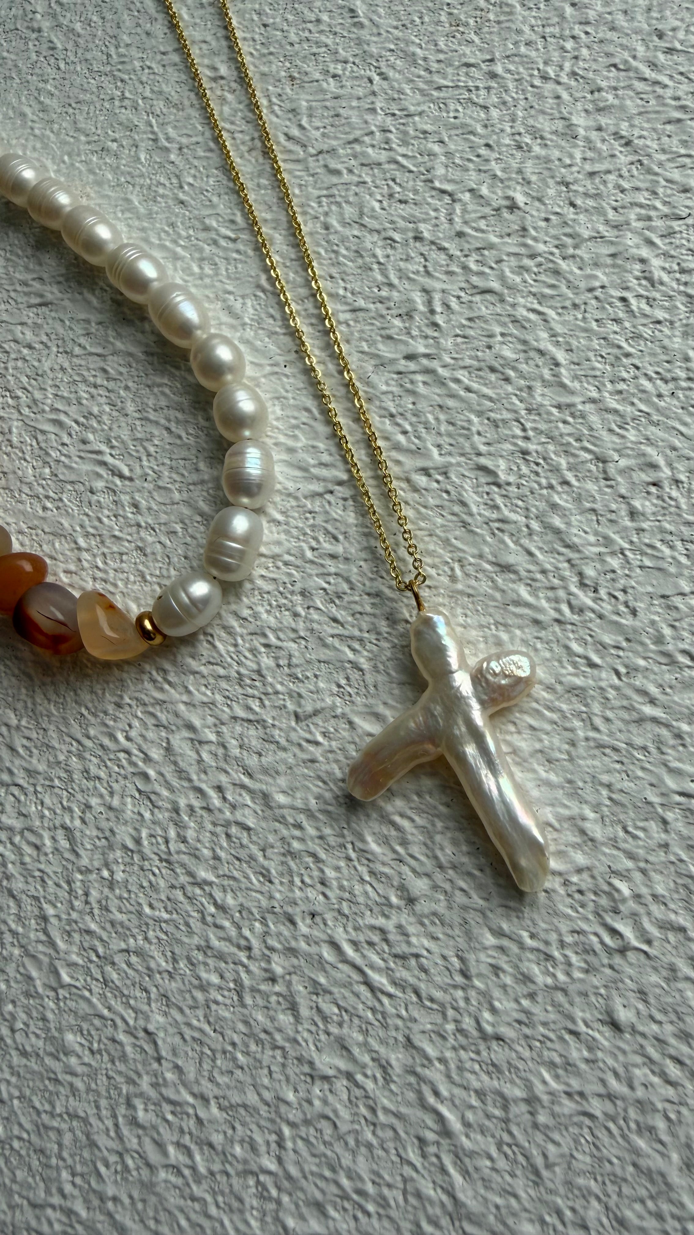 Fabiola Cross Necklace
