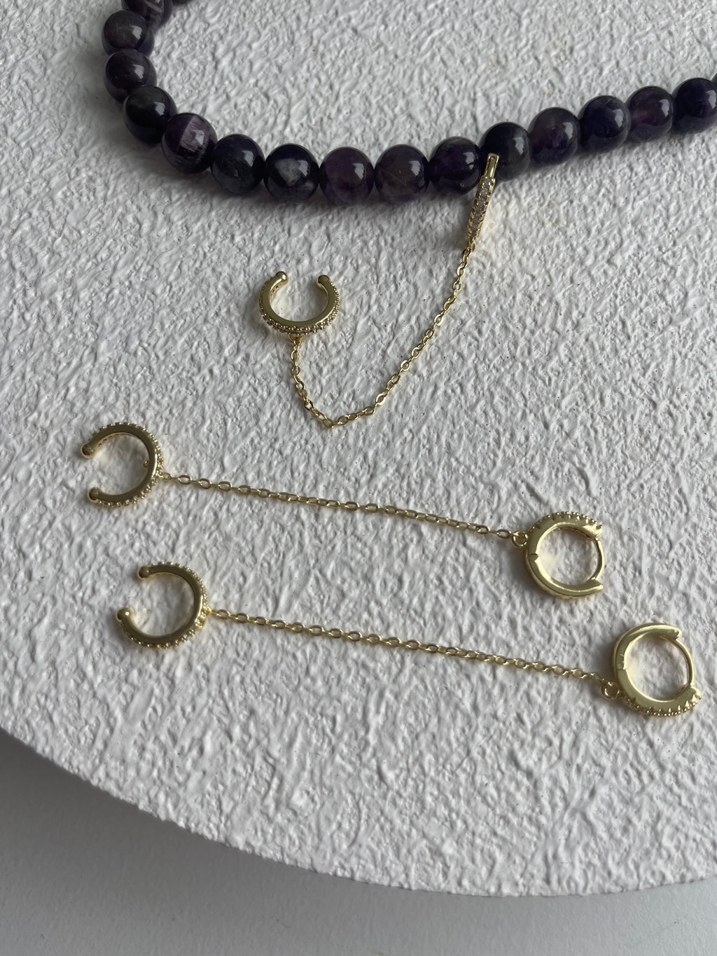 Wave Hoops Earrings