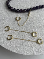Wave Hoops Earrings