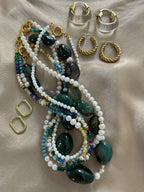 Green Chunky Necklace