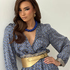 Blu Chunky Necklace