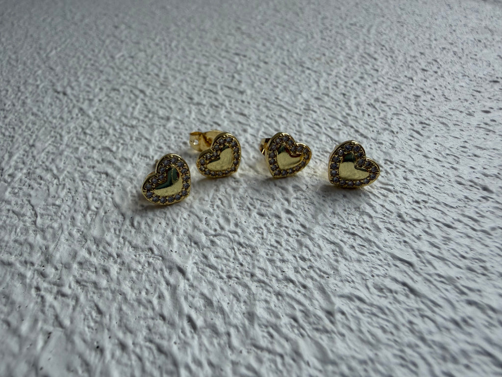 Hearts Studs