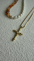 Vela Cross Necklace