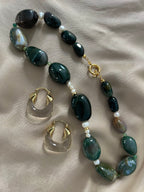 Green Chunky Necklace
