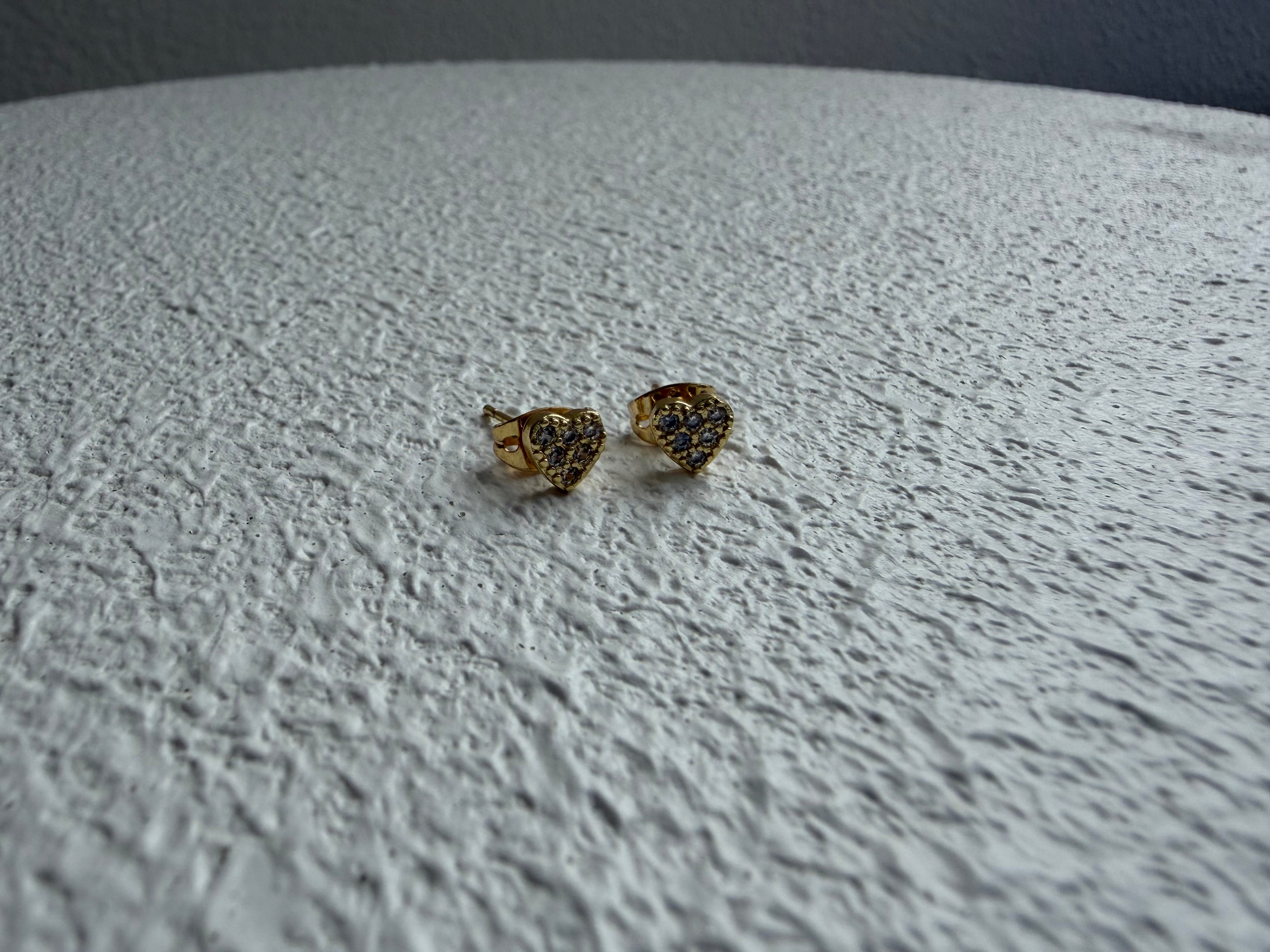 Hearts Studs