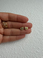 Hearts Studs