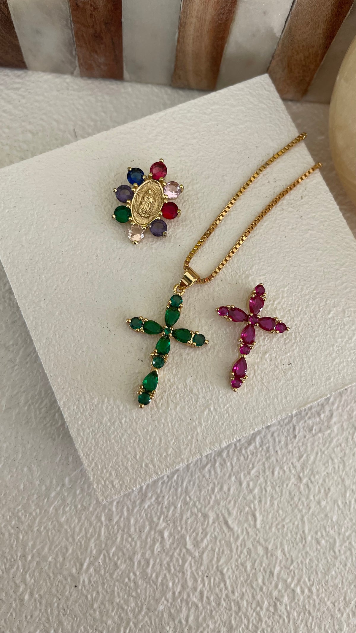Isabel Cross Necklace