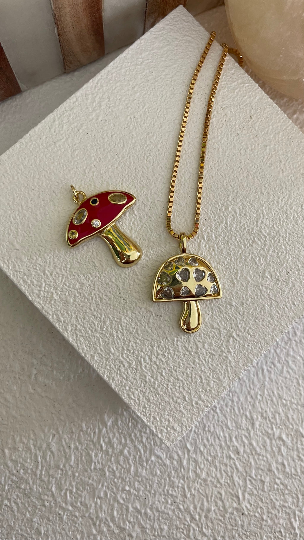 Nayeli Mushroom Necklace