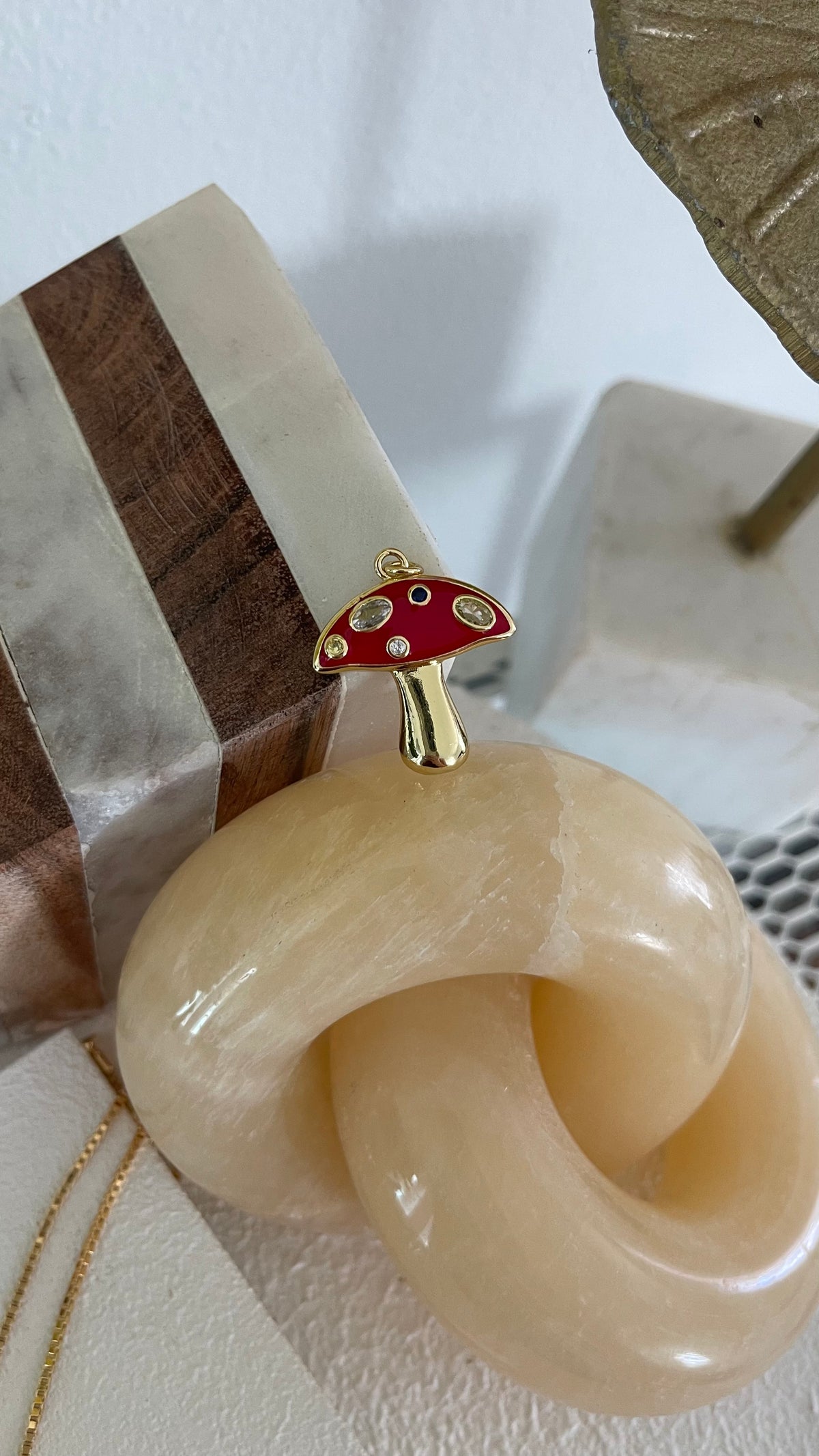 Nayeli Mushroom Necklace