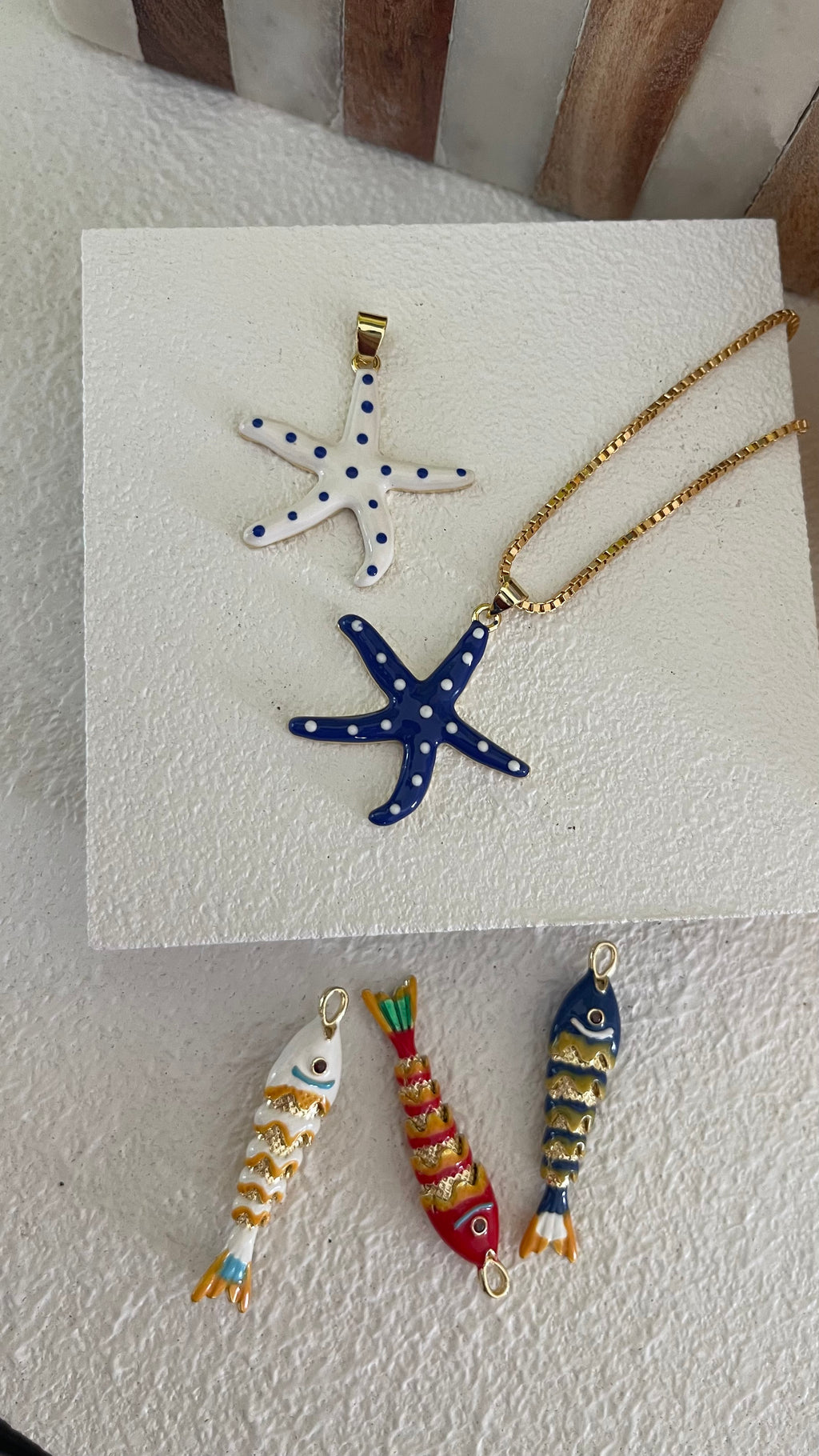 Flamenco StarFish Necklace