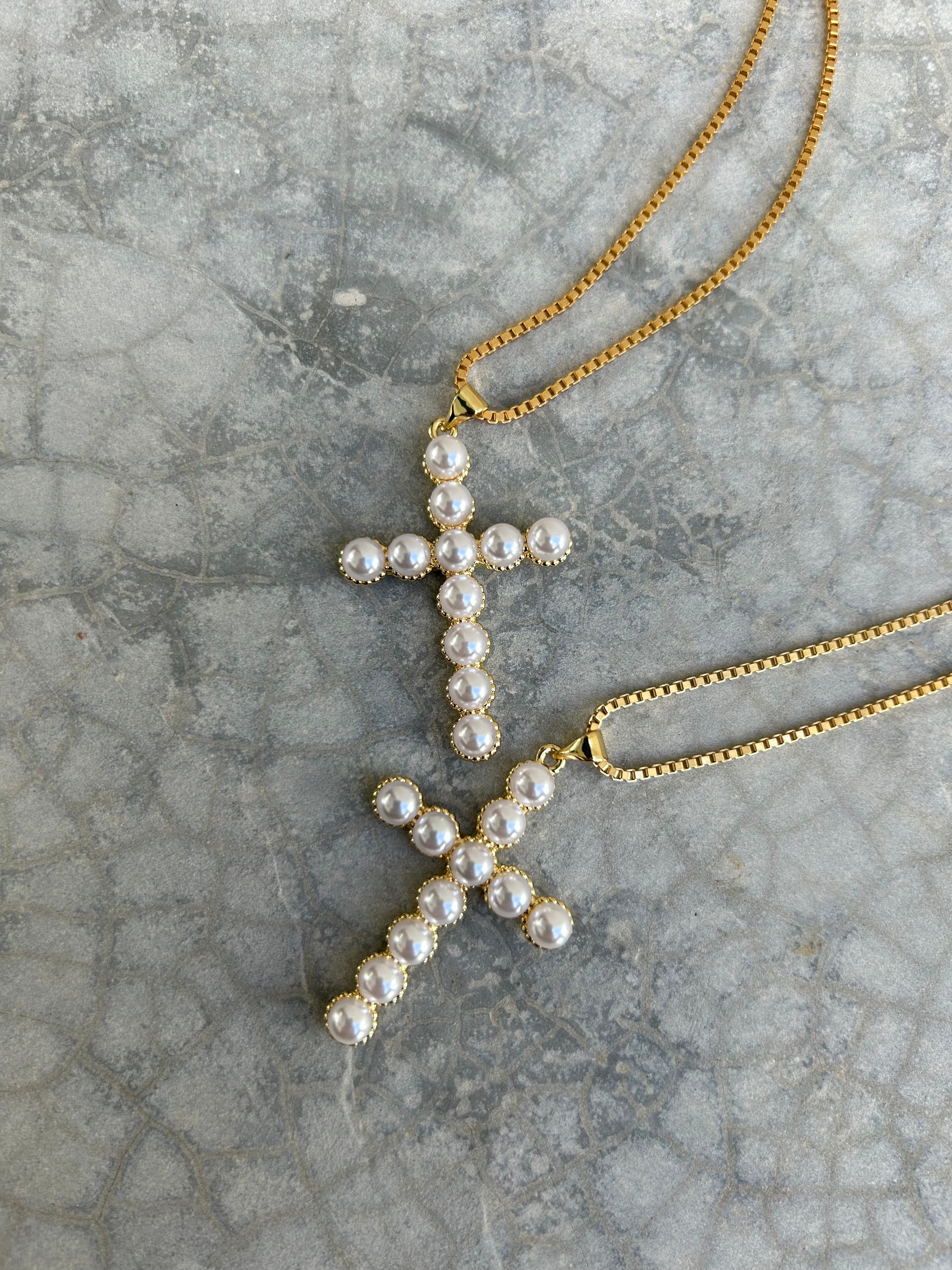 Bianca Cross Necklace