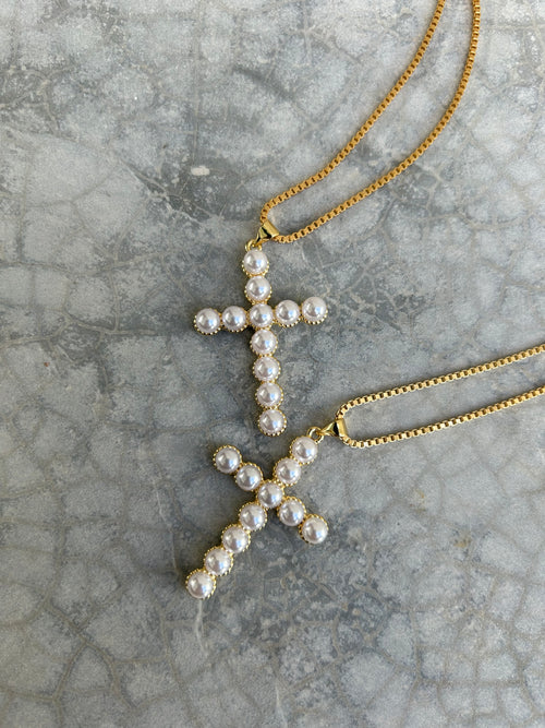 Bianca Cross Necklace
